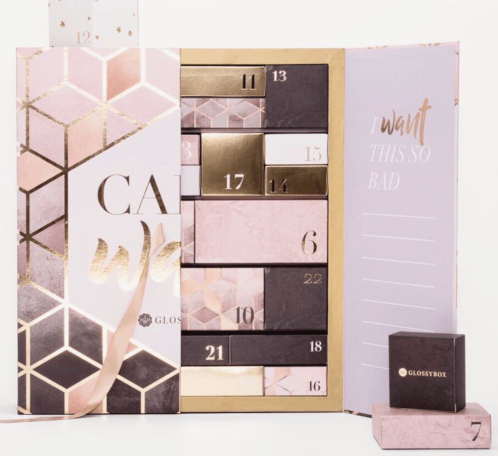GLOSSYBOX Advent Calendar Coming Soon Subscription Box Ramblings