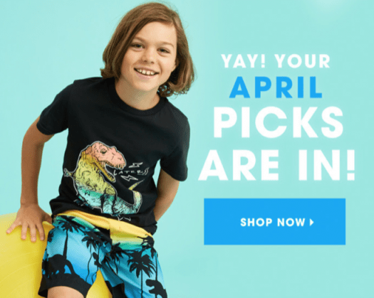April 2020 FabKids Selection Time + New Subscriber Offer
