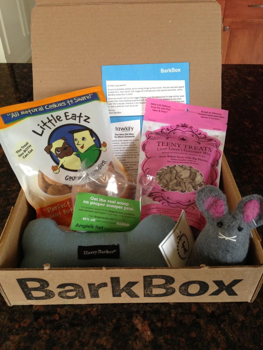 BarkBox Review + Coupon Code – March 2013