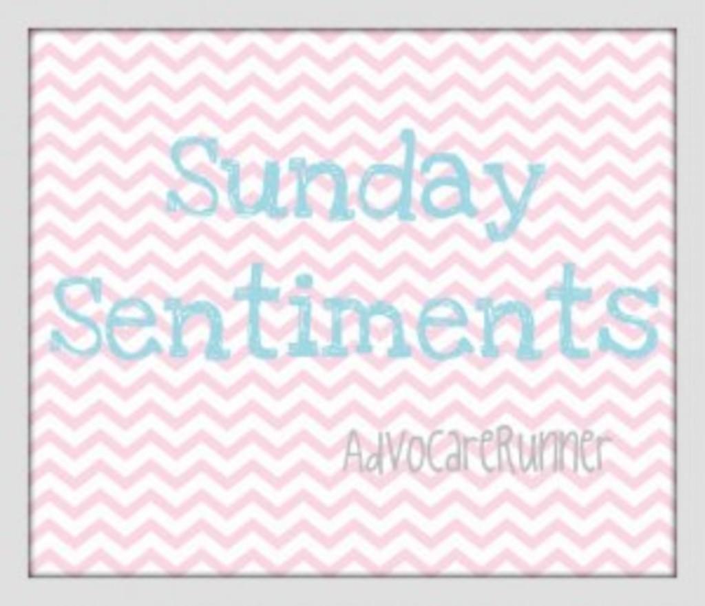 Read more about the article Sunday Sentiments