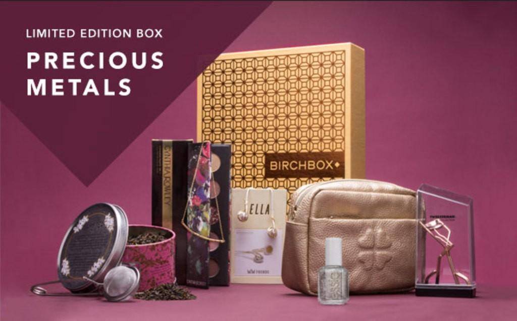 Birchbox Limited Edition Box Precious Metals Coupon Code 