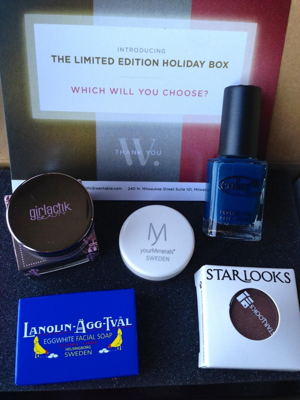 Read more about the article Wantable Makeup Review – December 2013