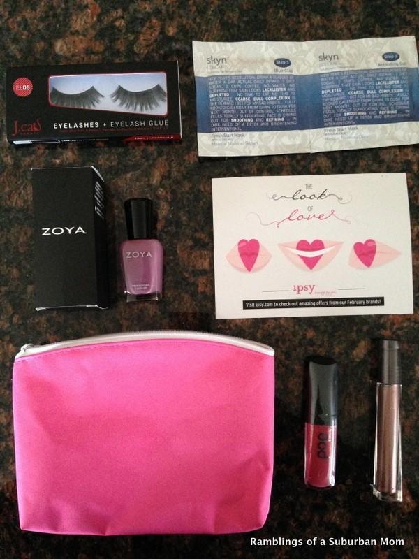 Read more about the article February 2014 ipsy Glam Bag Review