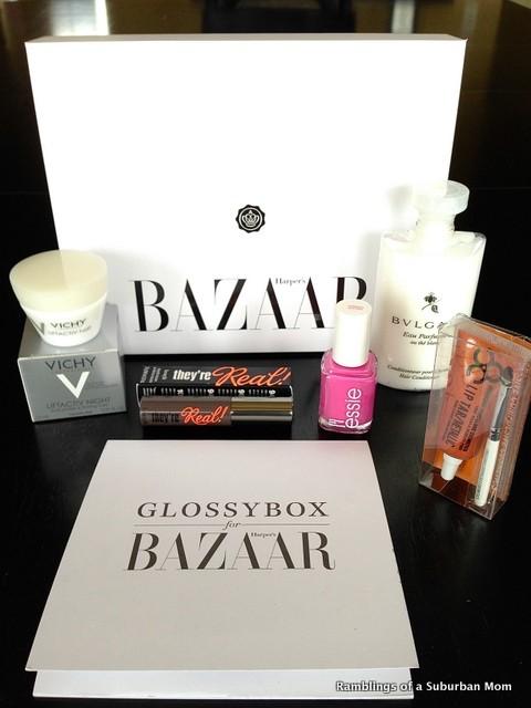 GLOSSYBOX Review + Coupon Code – September 2014 (GLOSSYBOX for Harper’s BAZAAR)