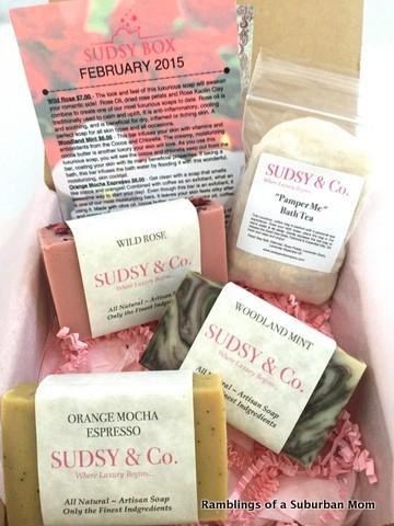 February 2015 Sudsy Co Sudsy Box Review Coupon Code Subscription Box Ramblings