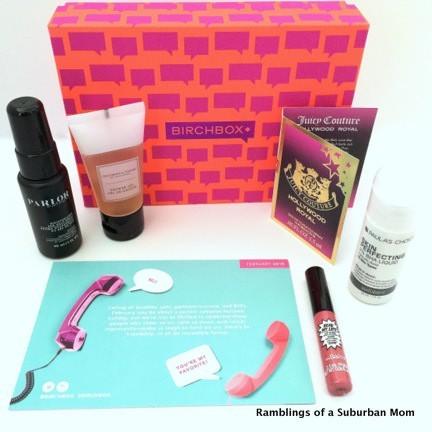 February 2015 Birchbox Subscription Review