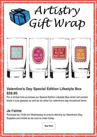 Artistry Gift Wrap Limited Edition