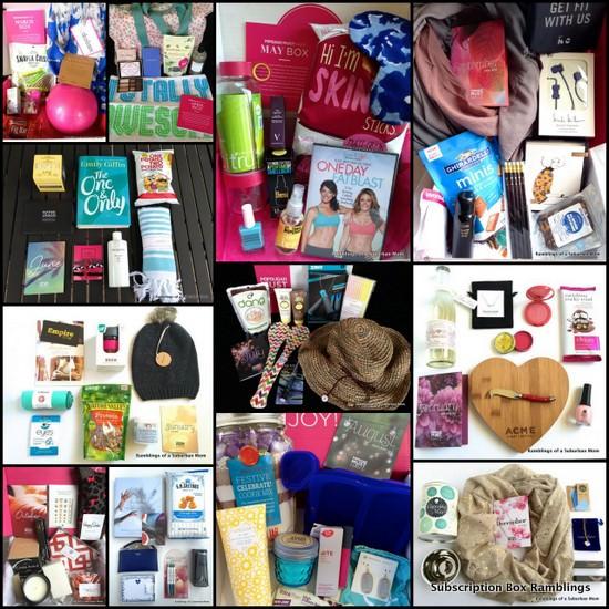 PopSugar Must Have Box March 2014 - February 2015