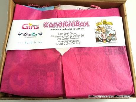 CandiGirlBox March 2015 Subscription Box Review