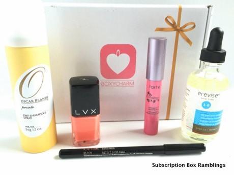 BOXYCHARM March 2015 Subscription Box Review - "Lucky Charm"