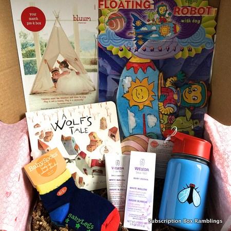 bluum March 2015 Subscription Box Review - 39 Month-Old