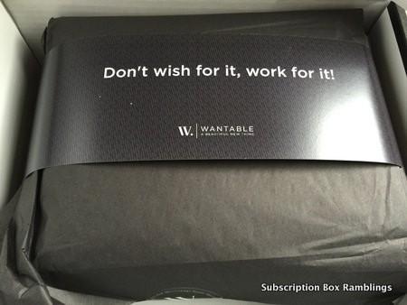 Wantable Fitness Edit March 2015 Subscription Box Review