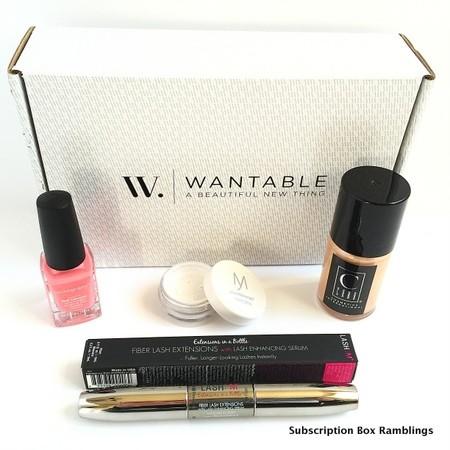 Wantable Makeup April 2015 Subscription Box Review