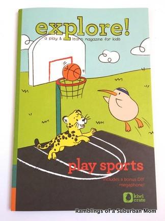 Kiwi Crate February 2015 - "Play Sports" Review