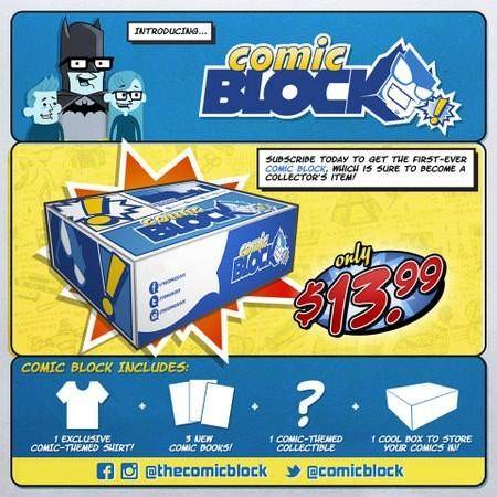 Nerd Block Comic Block