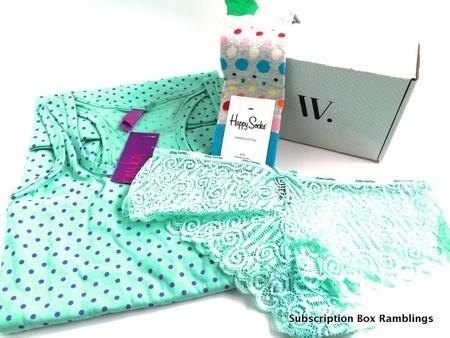 Wantable Intimates April 2015 Subscription