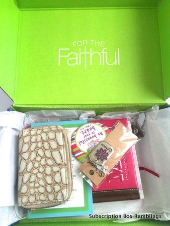 For the Faithful April 2015 Subscription Box Review