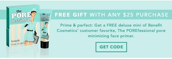 Birchbox Free Benefit Gift With Purchase