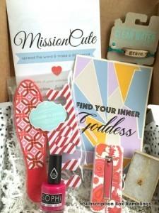 Read more about the article MissionCute Review – May 2015
