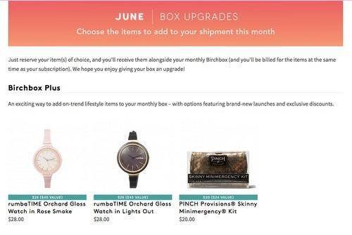 June 2015 Birchbox Plus