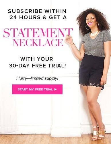 Gwynnie Bee Free Trial + Statement Necklace