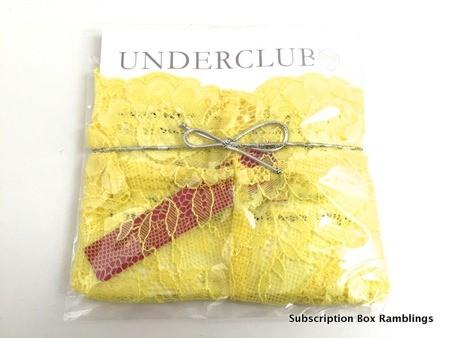 Underclub June 2015 Subscription Box Review
