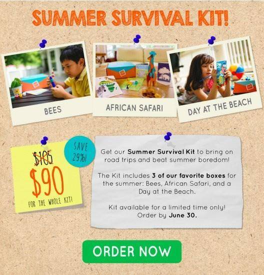 Surprise Ride Summer Survival Kit