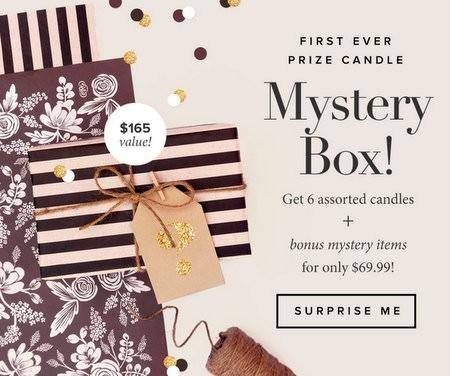 Prize Candle Mystery Box