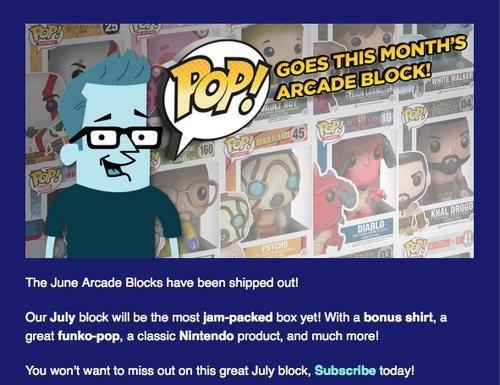 July 2015 Arcade Block Hints
