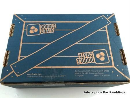 Doodle Crate June 2015 Subscription Box Review - "Solar Imaging"