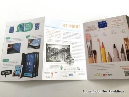 Doodle Crate June 2015 Subscription Box Review - "Solar Imaging"