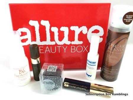 Allure Beauty Box July 2015 Subscription Box Review