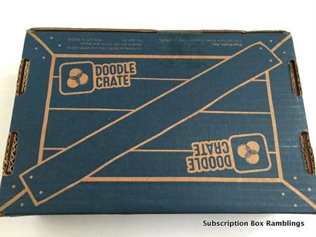 Doodle Crate July 2015 Subscription Box Review - "Sumi-E Ink Wash Painting" + 50% Off Coupon Code