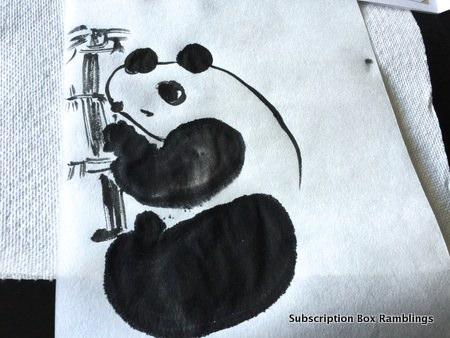Doodle Crate July 2015 Subscription Box Review - "Sumi-E Ink Wash Painting" + 50% Off Coupon Code