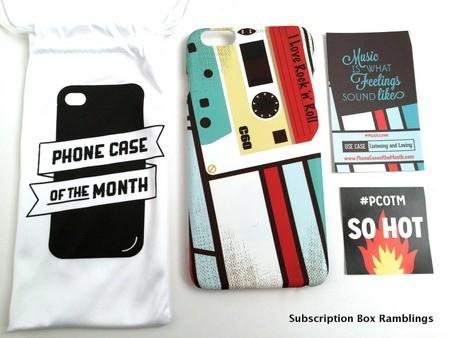 Phone Case of the Month July 2015 Subscription Review + 50% Off Offer!