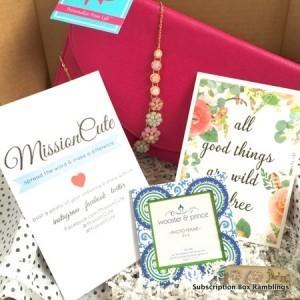 MissionCute Review – July 2015