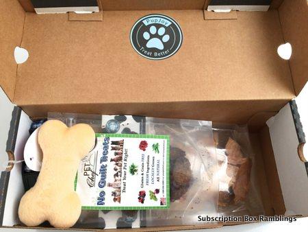 PupJoy July 2015 Subscription Box Review