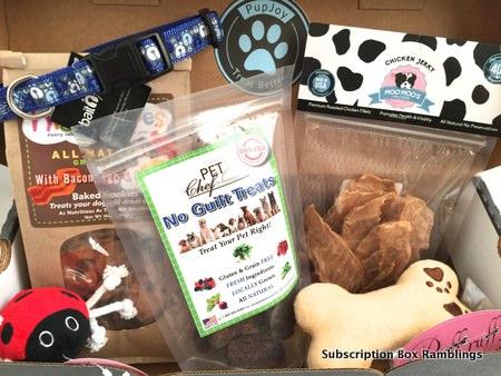PupJoy July 2015 Subscription Box Review