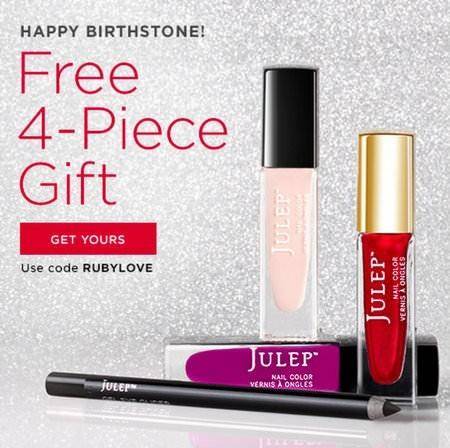 July 2015 Julep Birthstone Welcome Box