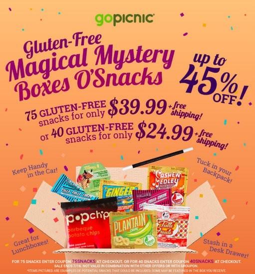 Magical Mystery Box O'Snacks
