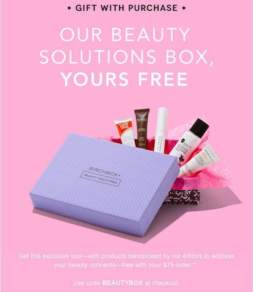 Birchbox Beauty Solutions Box - Free With $75 Purchase!