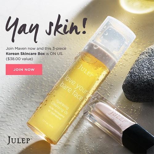 Julep Free Korean Skincare Welcome Box Offer!