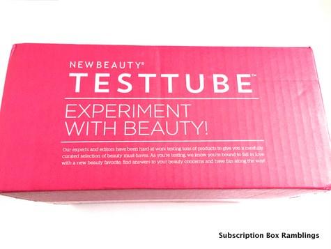 NewBeauty TestTube August 2015 Subscription Box Review + Discount Offer