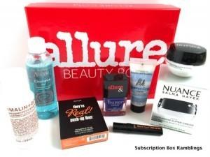 Allure Beauty Box Review – August 2015