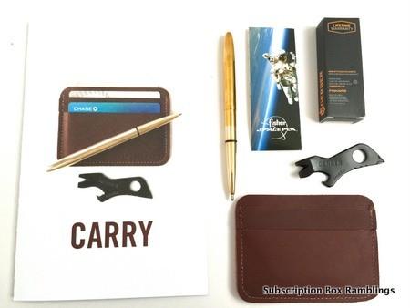 Bespoke Post Review + Coupon Code – August 2015 “Carry”