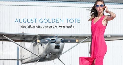 August 2015 Golden Tote Sale