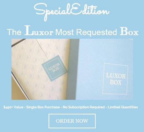 Luxor Box "Most Requested" Special Edition Box