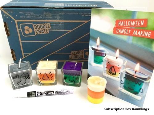 Read more about the article Doodle Crate Review + Coupon Code – “Halloween Candle Making”