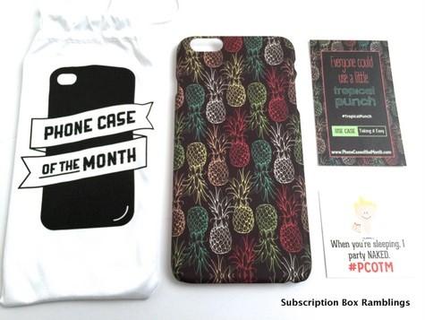 Phone Case of the Month September 2015 Subscription Review + 50% Off Offer!