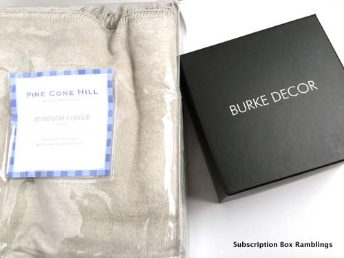 Burke Decor Whole Home Burke Box August 2015 Subscription Box Review